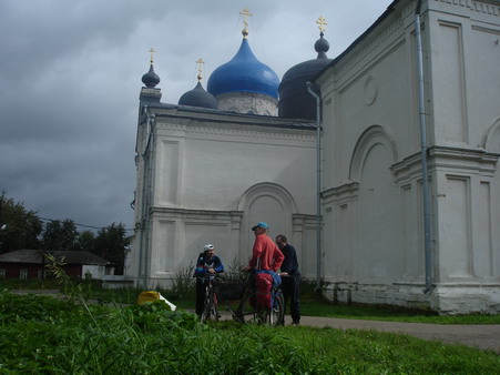Купола Рогачёвского храма Николая Чудотворца