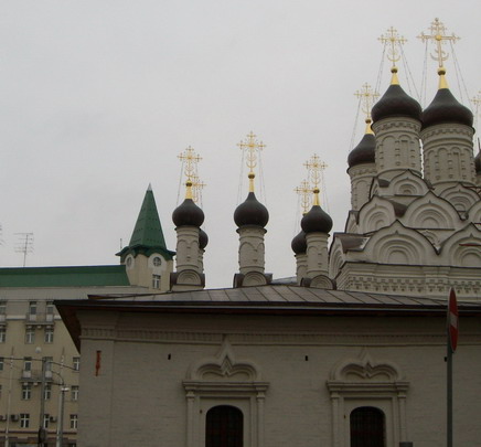 Церковь иконы Божей Матери "Знамение" в Колобовских  переулках