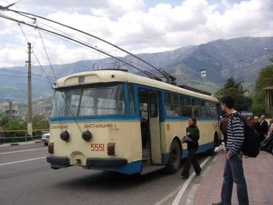 тролейбус до Анапы