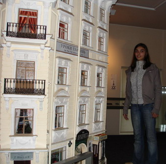 в музее истории Санкт-Питербурга