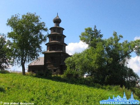 Деревянная Вознесенская церковь